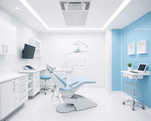 Consultório odontológico da Fabrin Odontologia em Ijuí